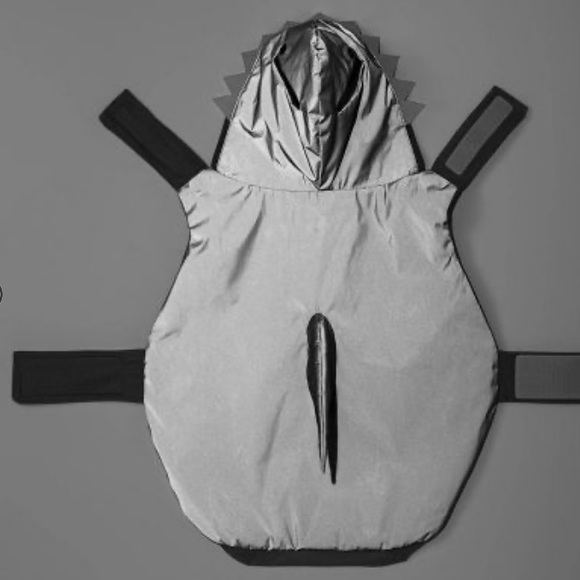 NEW Reflective Shark Hoodie Dog and Cat Costume - Hyde & EEK! Boutique medium - Picture 3 of 13